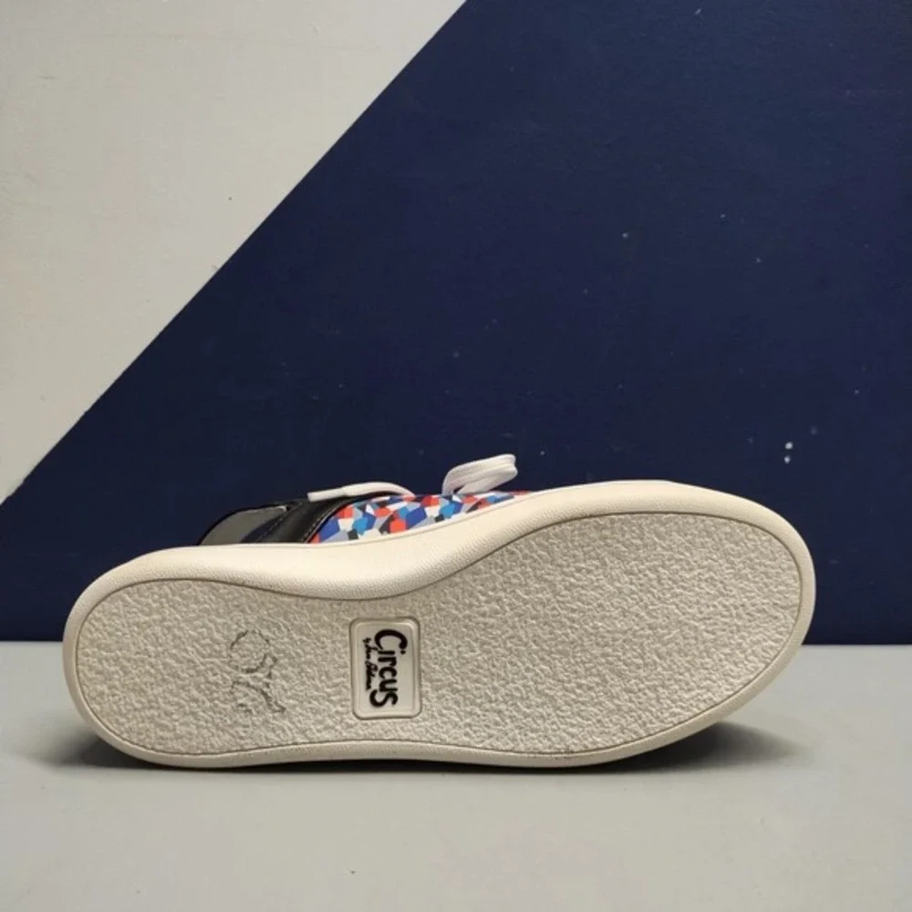 Circus By Sam Edelman Murray Shoes Womens US 7.5M Multi Playful Prints Lace Up‎